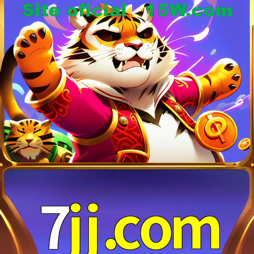 Imagem promocional da 7jj.com mostrando a plataforma e suas vantagens
